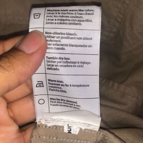 359. Carhartt Chambray relaxed fit long sleeve button down jacket size Large - Picture 6 of 9